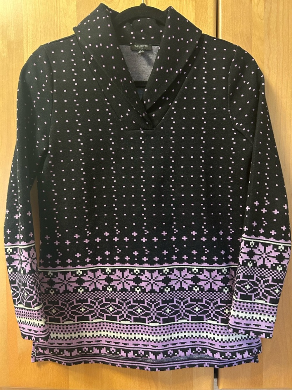 Talbots Shawl Collar Tunic